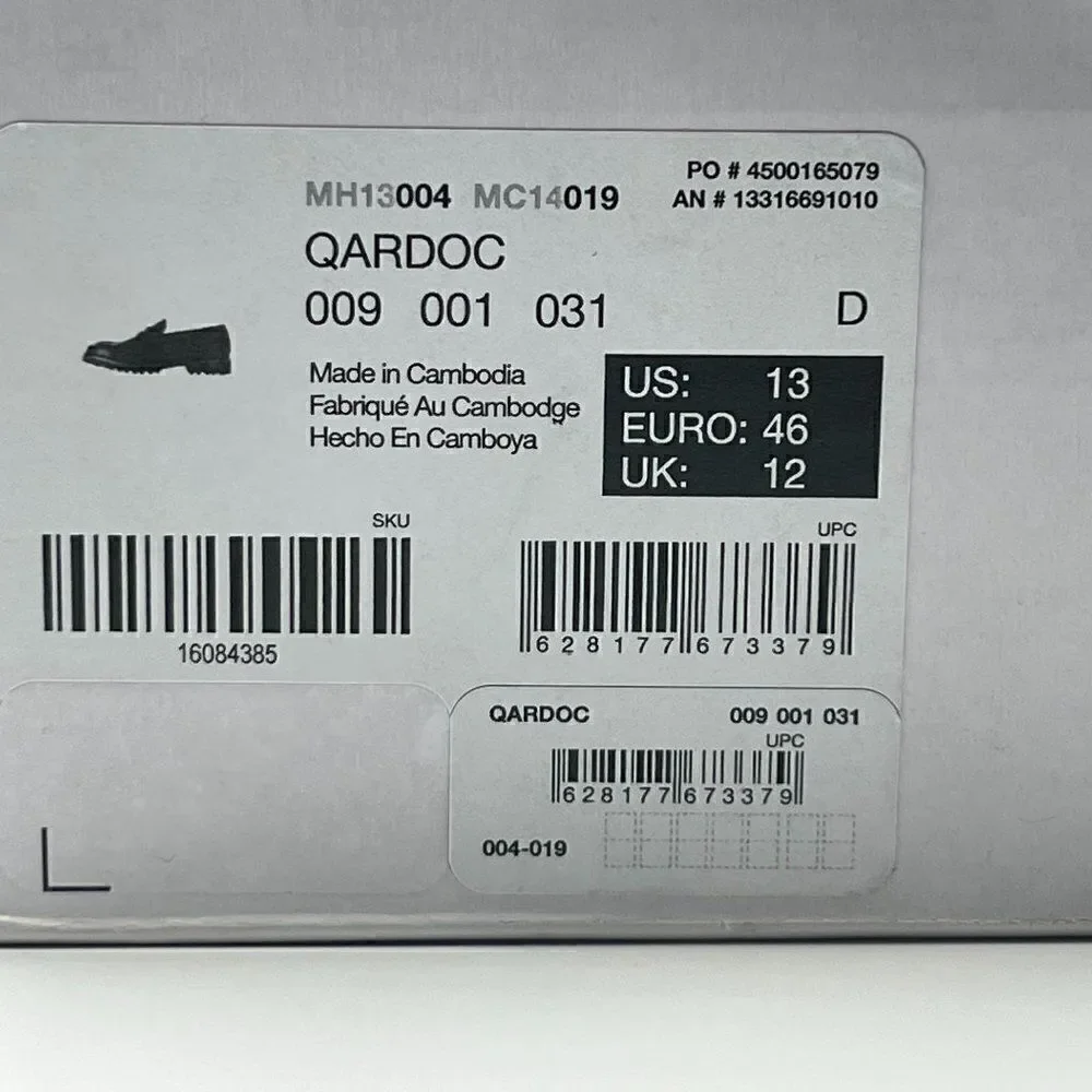 Aldo Lightweight ‘Qardoc’ Loafer  - Sz 13 - NWT
